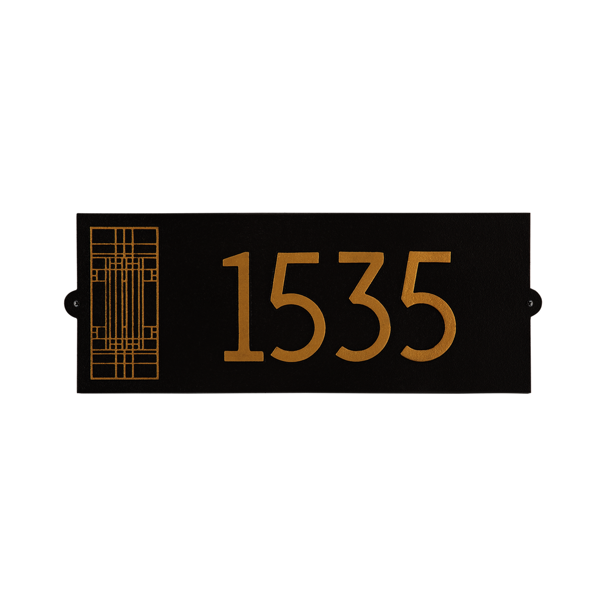 Frank Lloyd Wright Oak Park Modern Plaque - Standard One Line