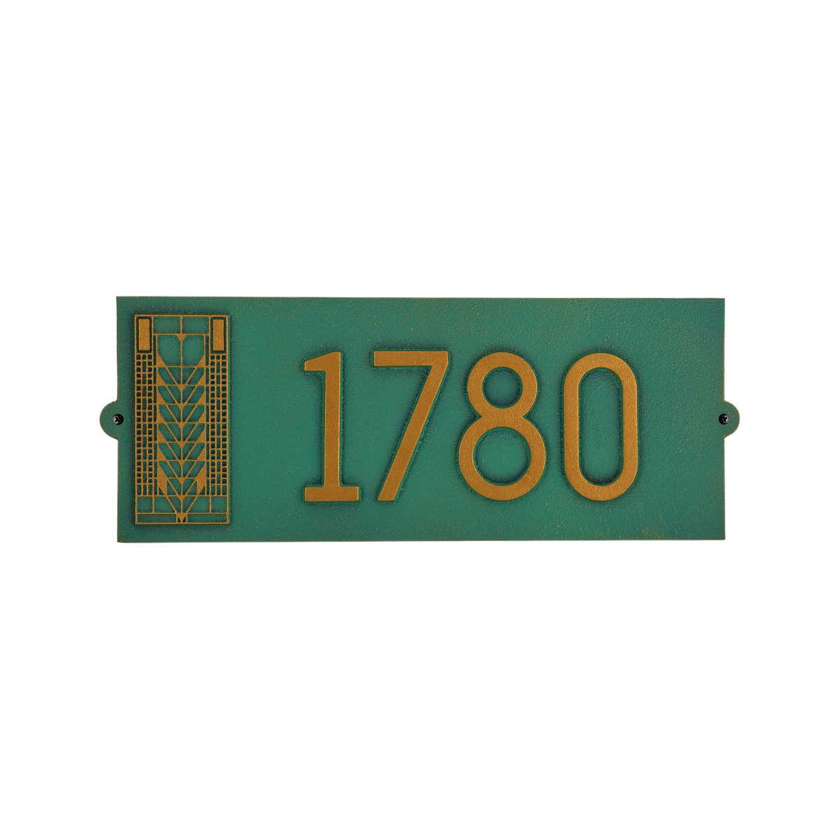 Frank Lloyd Wright Tree Of Life Modern Plaque - Standard One Line