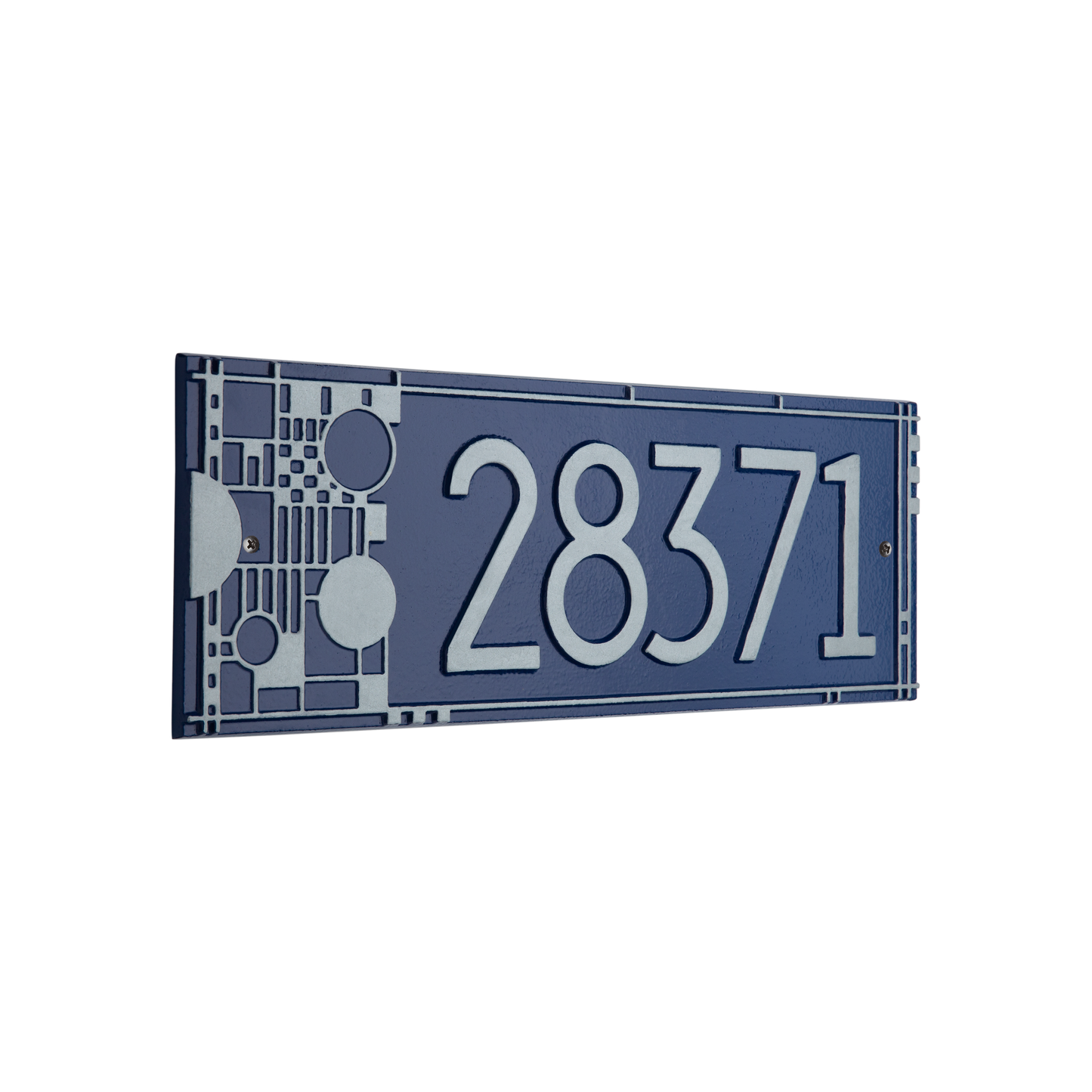 Frank Lloyd Wright Coonley Modern Plaque - Standard One Line