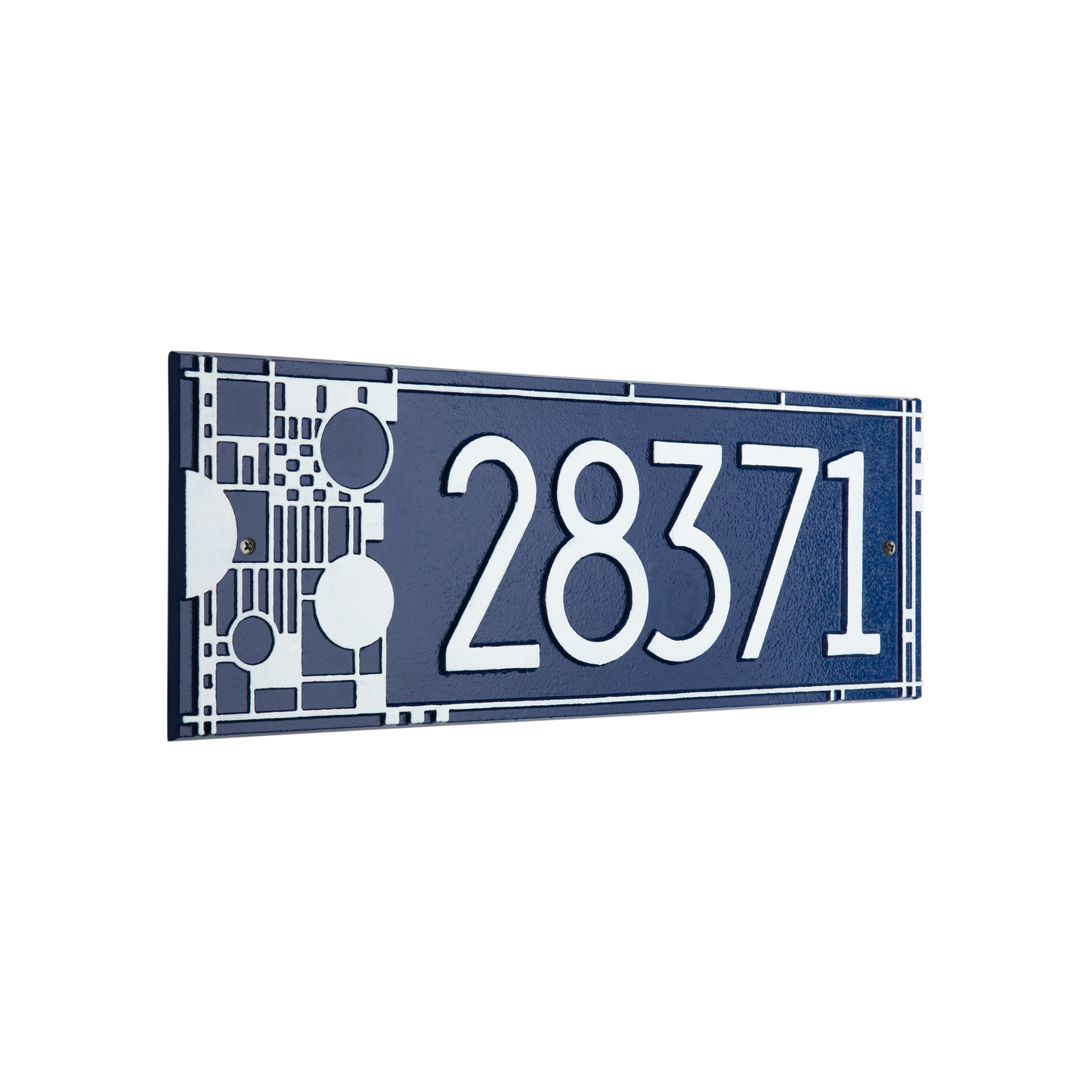 Frank Lloyd Wright Coonley Modern Plaque - Standard One Line