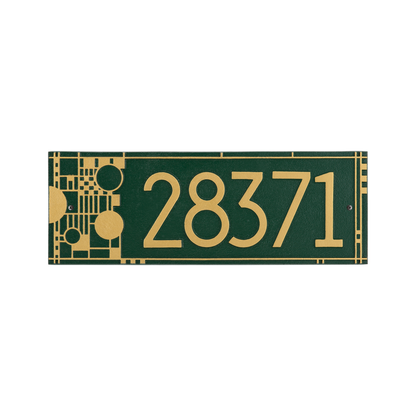 Frank Lloyd Wright Coonley Modern Plaque - Standard One Line