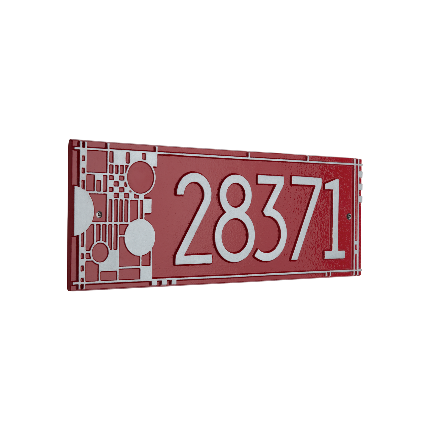 Frank Lloyd Wright Coonley Modern Plaque - Standard One Line