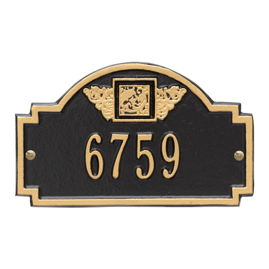 Monogram Petite Wall Address Plaque – One Line
