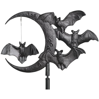 Whitehall Halloween Bat Rooftop Weathervane - Black