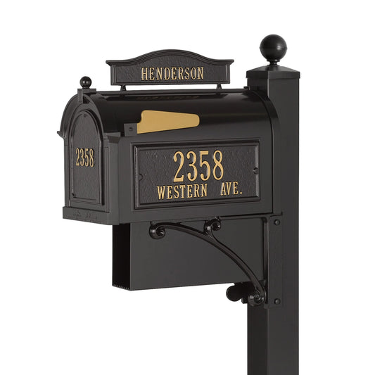 Whitehall Ultimate Personalized Mailbox Package