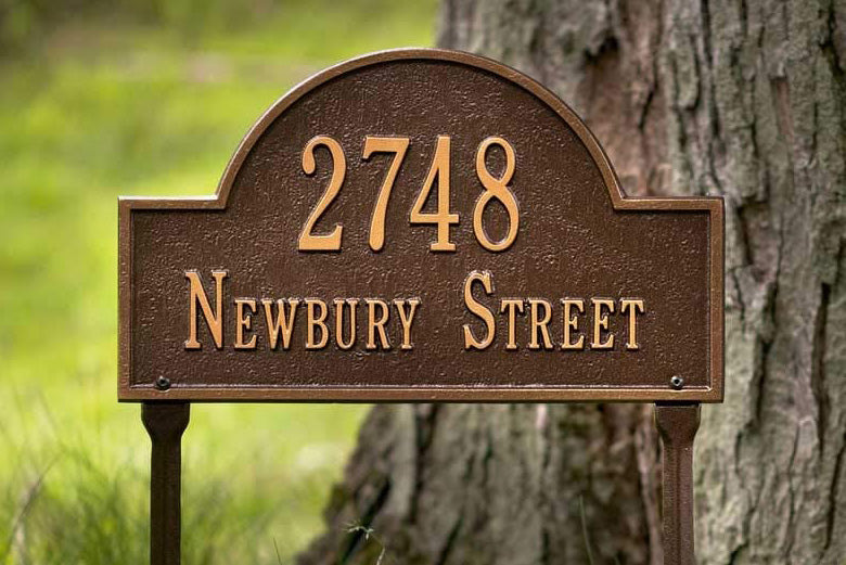 Whitehall Products Catalog of Personalized Address Plaques Rational