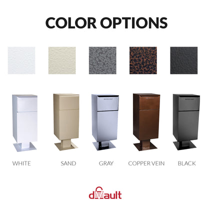 Deposit Vault Locking Package Drop Box with Pedestal