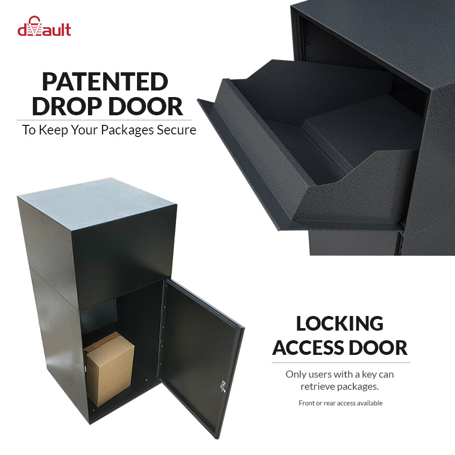 Deposit Vault Locking Package Drop Box