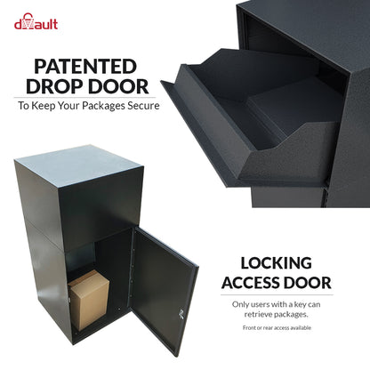 Deposit Vault Locking Package Drop Box