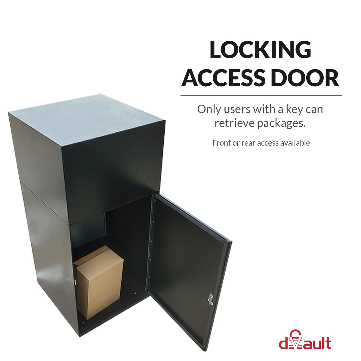 Deposit Vault Locking Package Drop Box