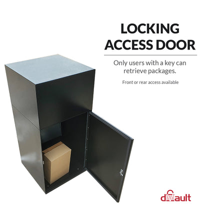 Deposit Vault Locking Package Drop Box