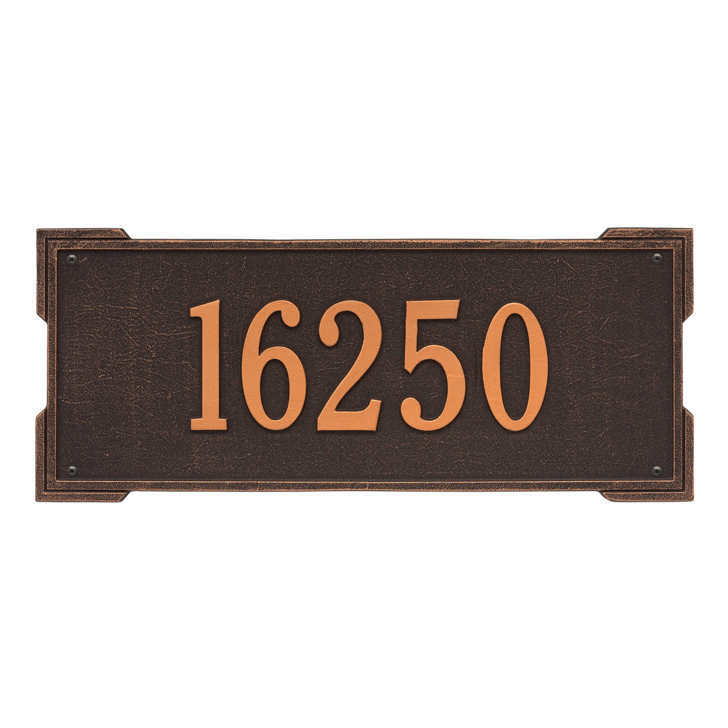 Whitehall Products Personalized Roanoke Estate Wall Plaque One Line Bronze/gold