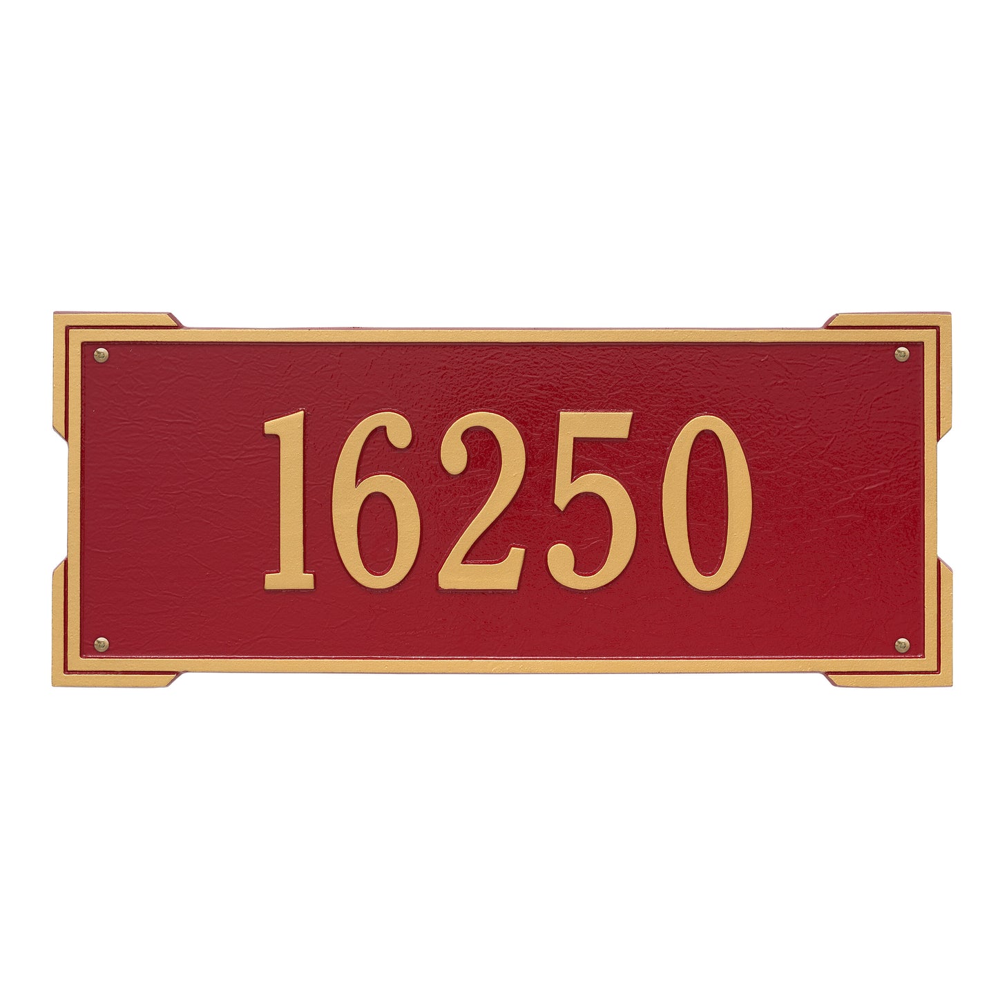 Whitehall Products Personalized Roanoke Estate Wall Plaque One Line White/gold
