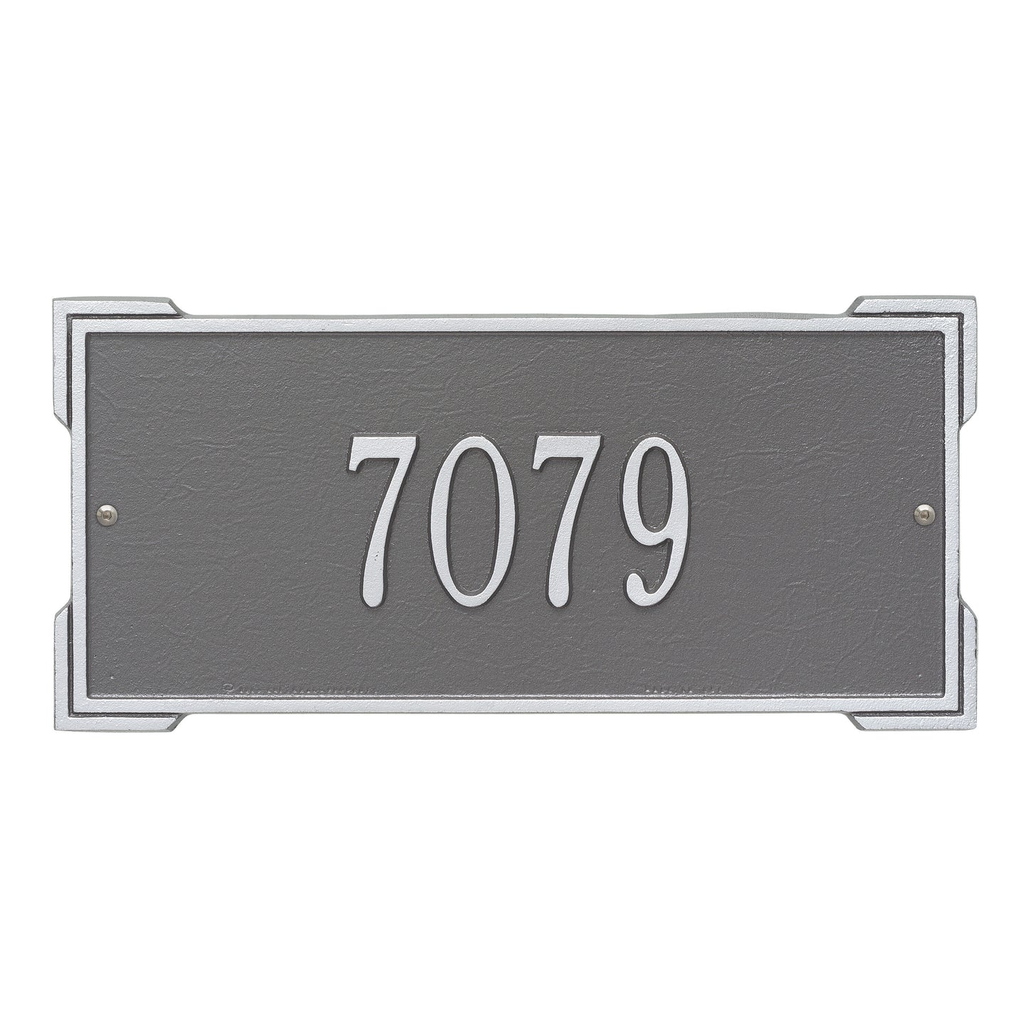 Whitehall Products Personalized Roanoke Standard Wall Plaque One Line Oil Rubbed Bronze