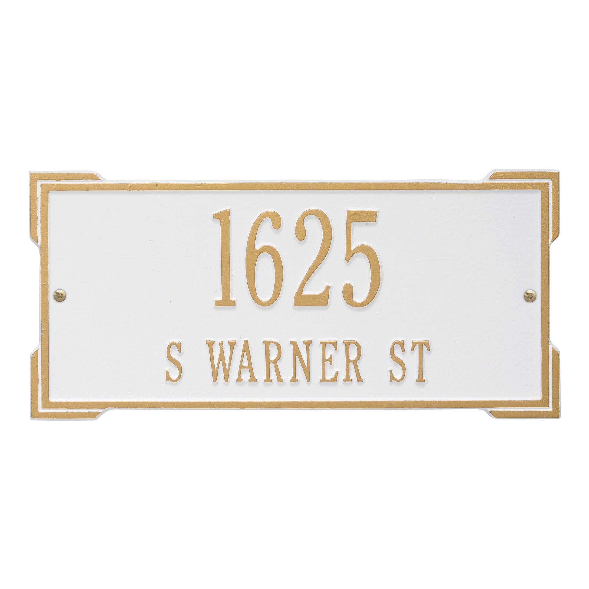 Whitehall Products Personalized Roanoke Standard Wall Plaque Two Line 