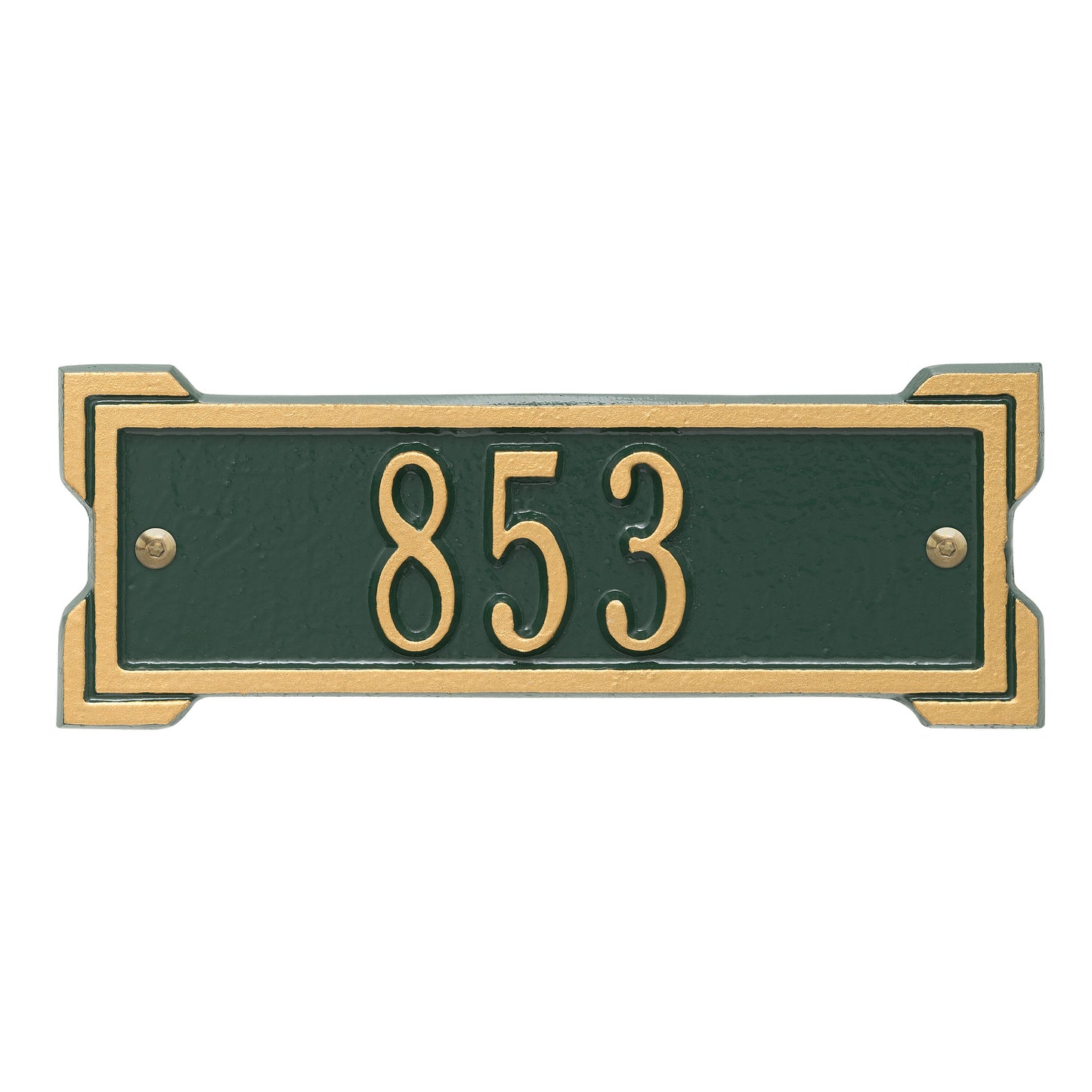 Whitehall Products Personalized Roanoke Petite Wall Plaque One Line Oil Rubbed Bronze