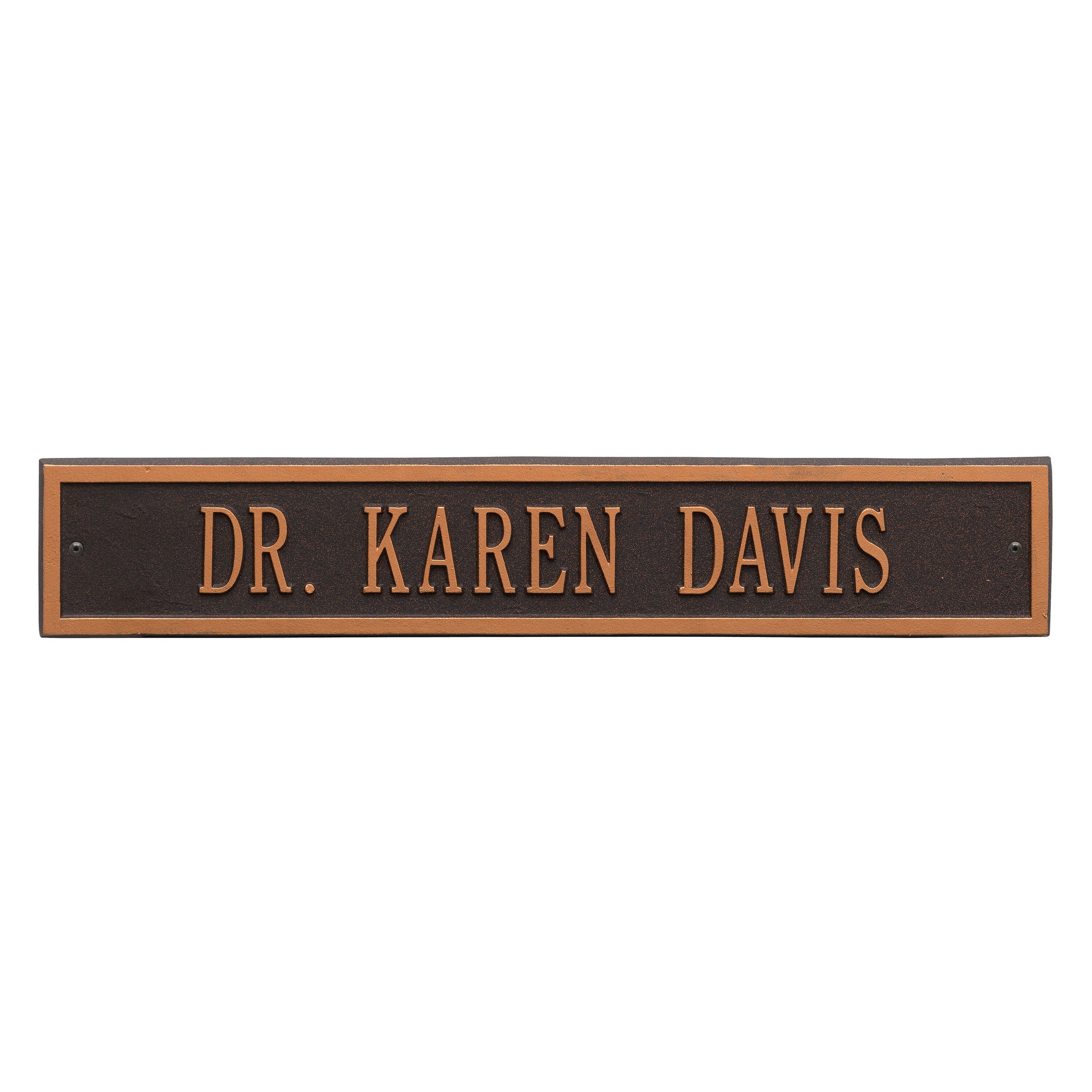 Whitehall Products Arch Extension Estate Wall Plaque One Line 