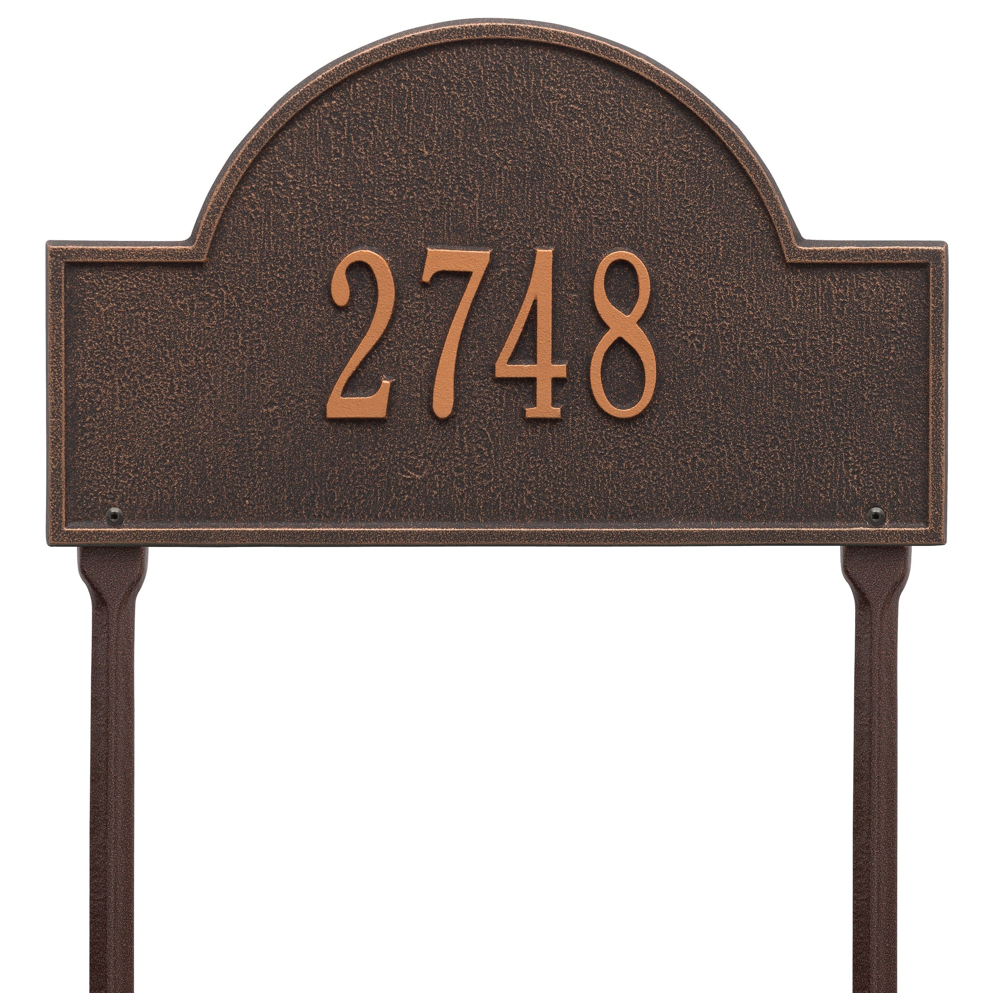 Whitehall Products Arch Marker Standard Lawn Plaque One Line 