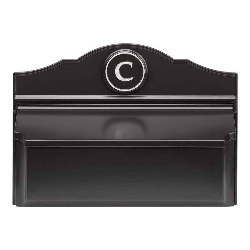 Whitehall Products Colonial Wall Mailbox Package 3 Bronze/gold