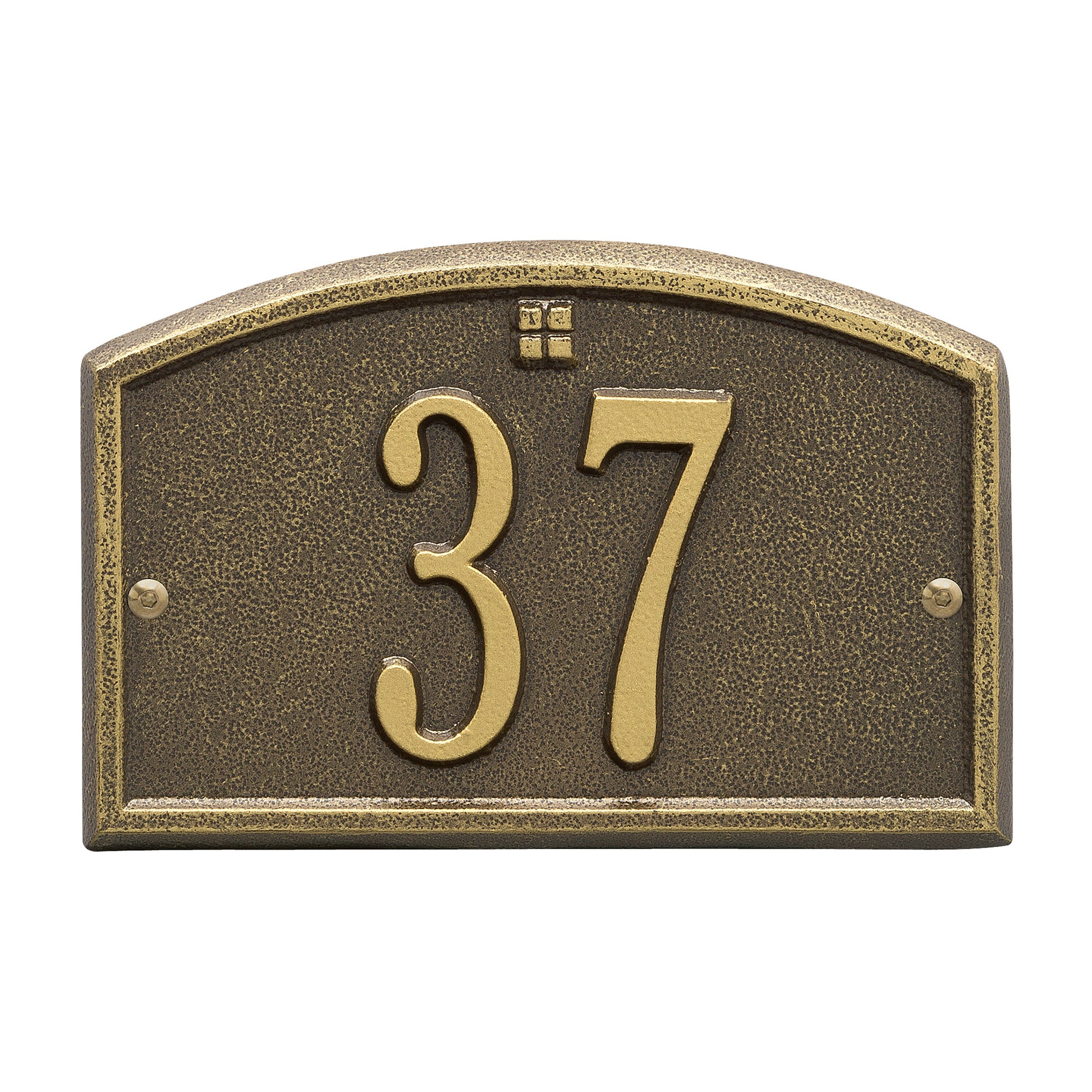 Whitehall Products Cape Charles Petite Wall Plaque One Line 