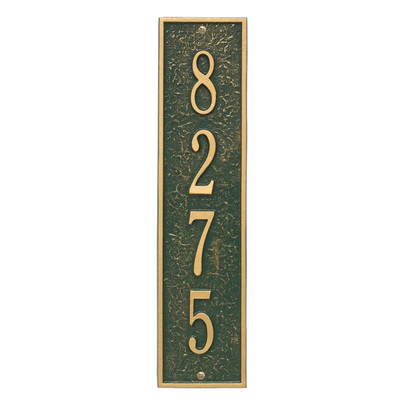 Whitehall Products Personalized Delaware Vertical Wall Plaque Oil Rubbed Bronze