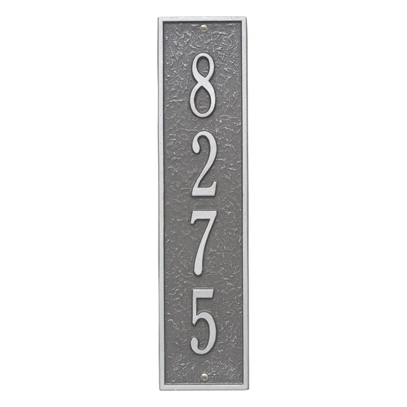 Whitehall Products Personalized Delaware Vertical Wall Plaque Red/gold