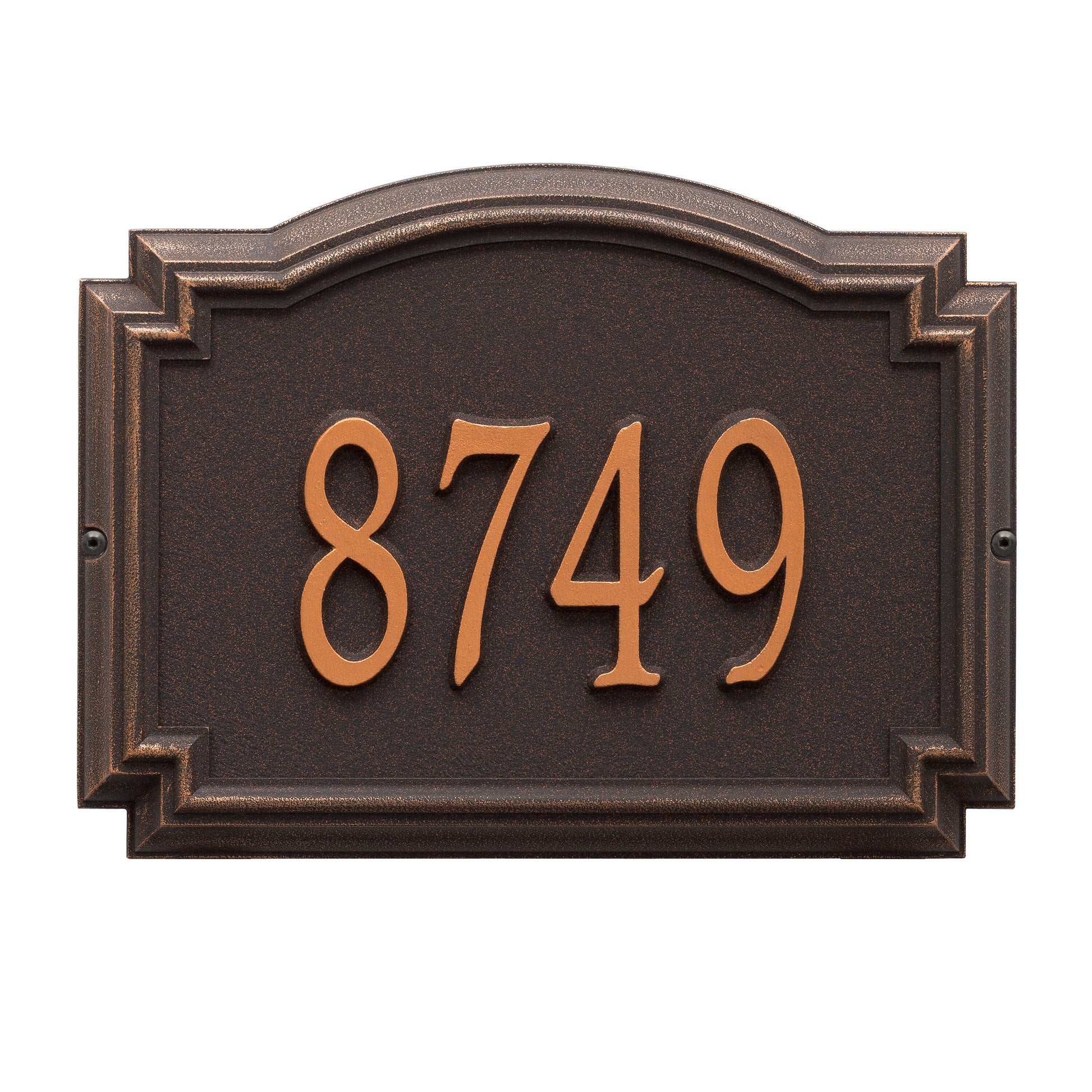Whitehall Products Williamsburg Standard Wall Plaque One Line 