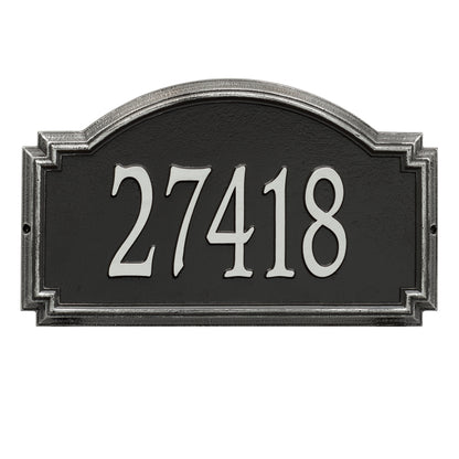 Whitehall Products Williamsburg Estate Wall Plaque One Line Oil Rubbed Bronze