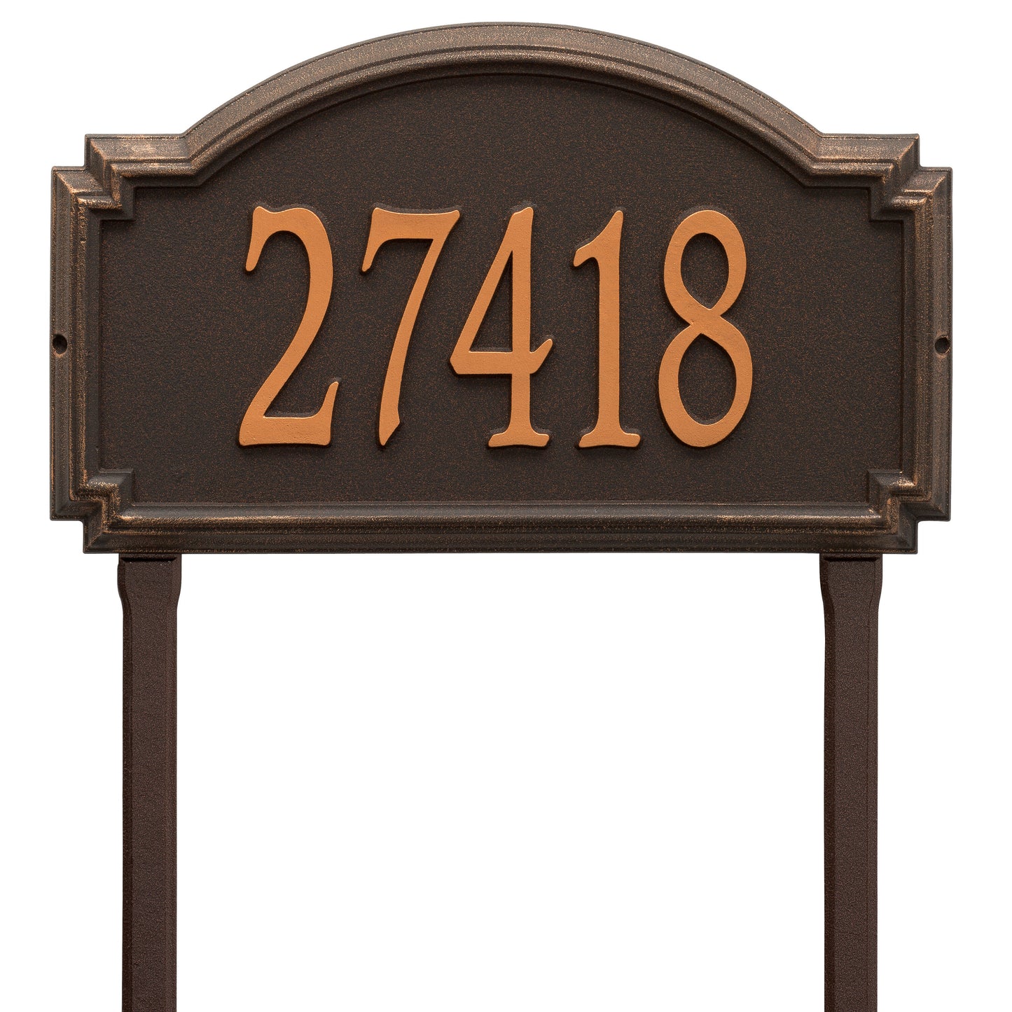 Whitehall Products Williamsburg Estate Lawn Plaque One Line 