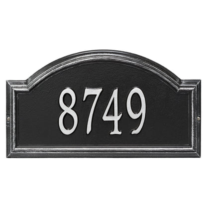 Whitehall Products Providence Arch Standard Wall Plaque One Line Oil Rubbed Bronze