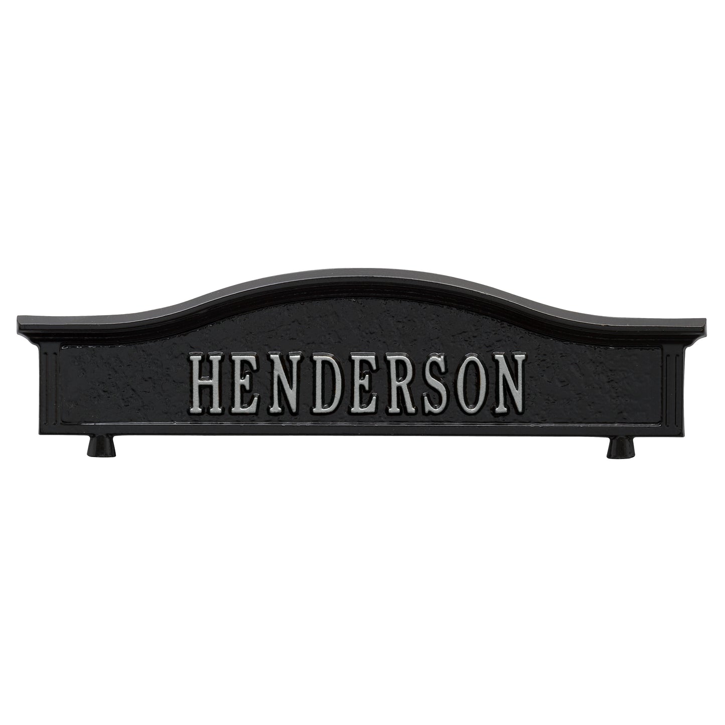 Whitehall Products Personalized Two Side Mailbox Topper Green/gold