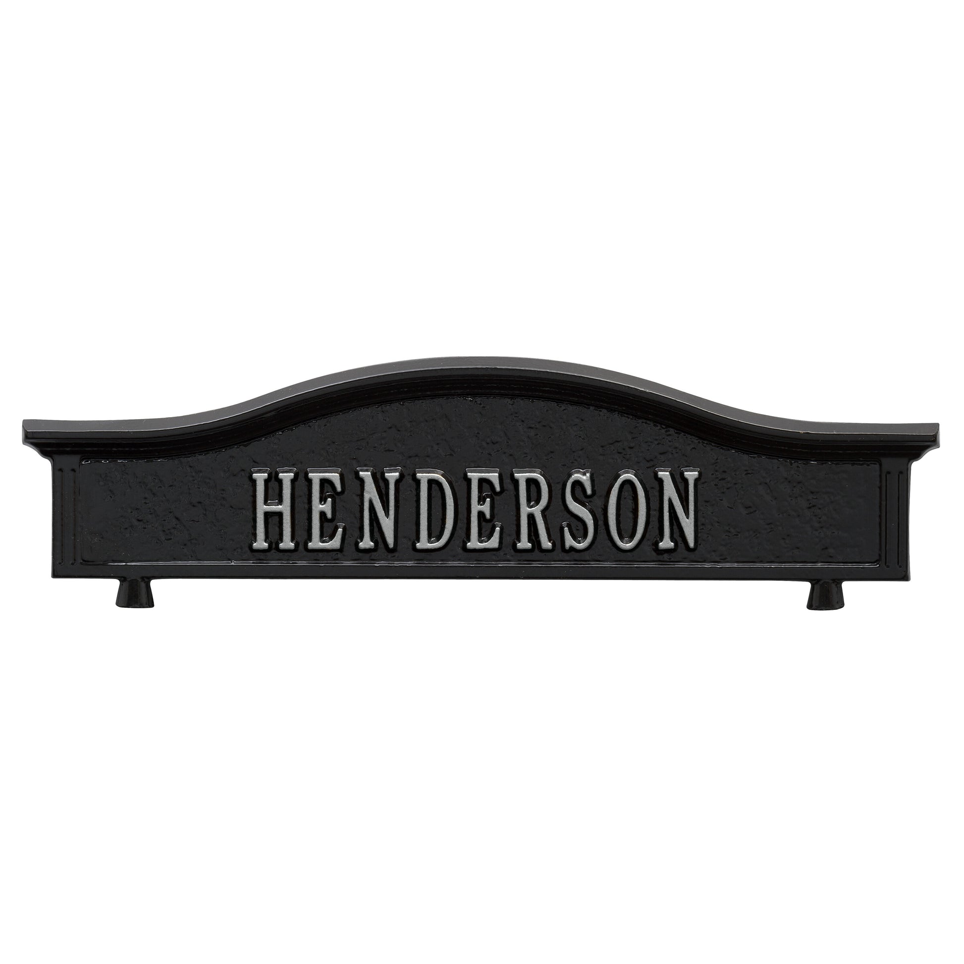 Whitehall Products Personalized Two Side Mailbox Topper Green/gold