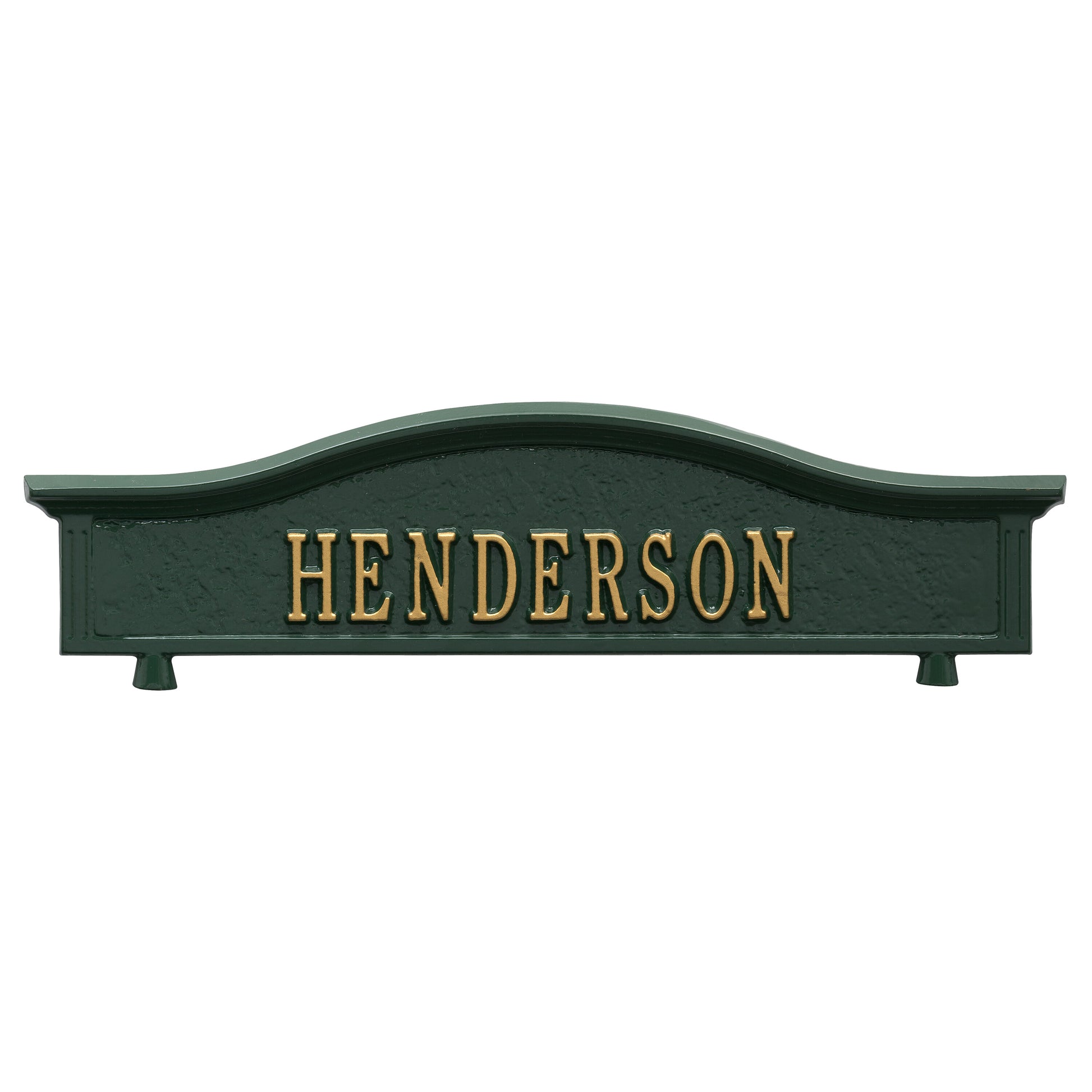 Whitehall Products Personalized Two Side Mailbox Topper 