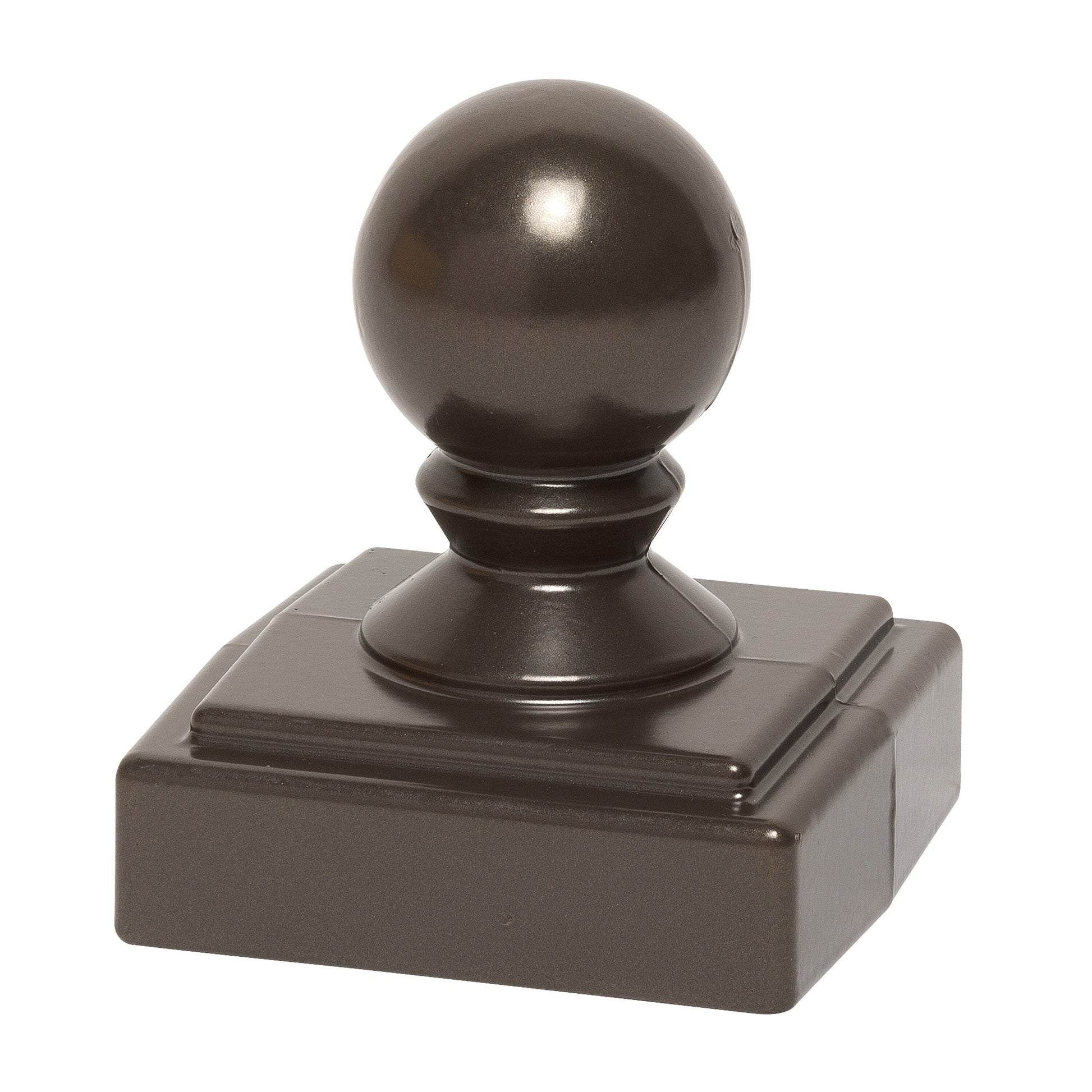 Whitehall Products Mailbox Post Ball Finial White