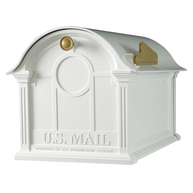 Whitehall Products Balmoral Mailbox White