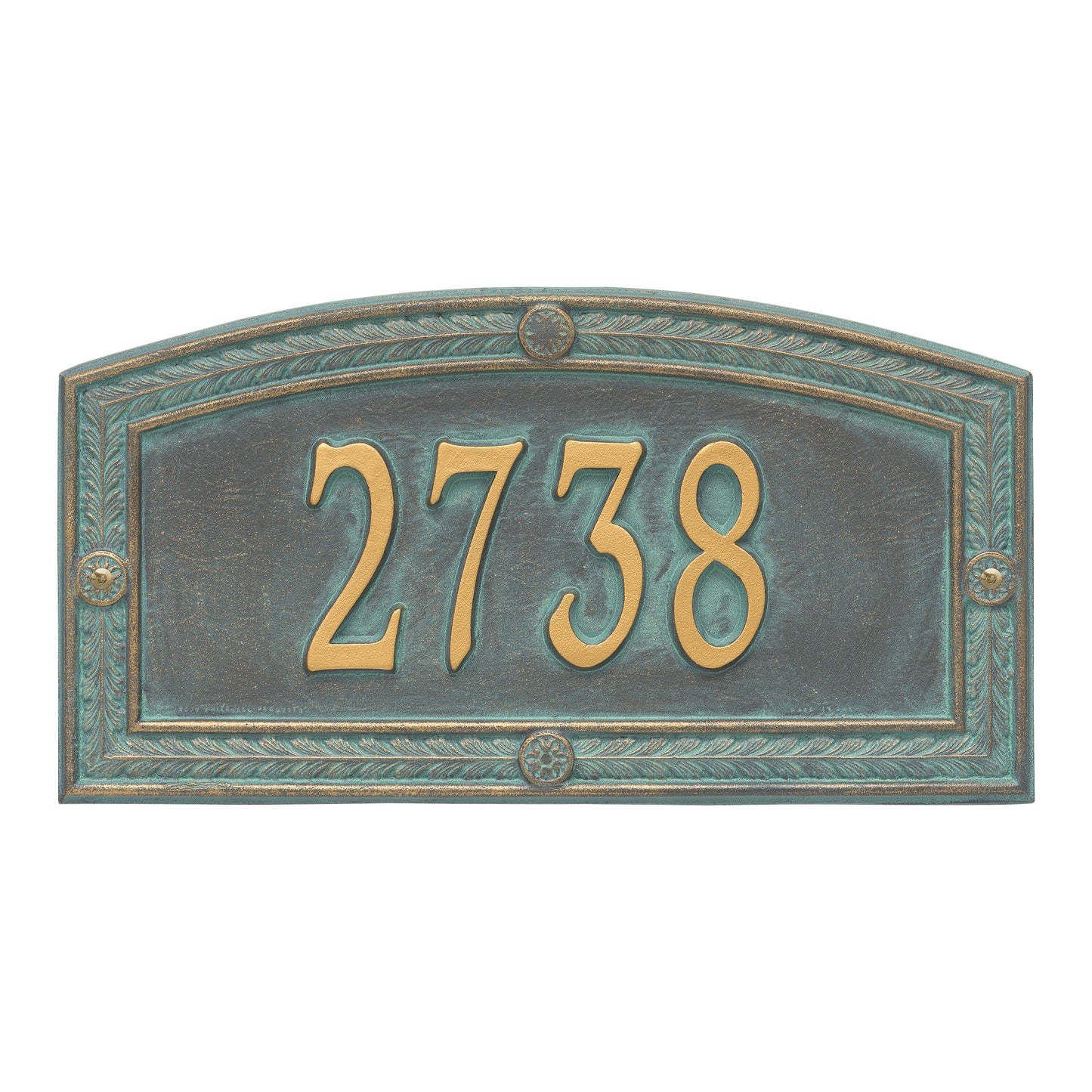 Whitehall Products Personalized Hamilton Standard Wall Plaque One Line Oil Rubbed Bronze