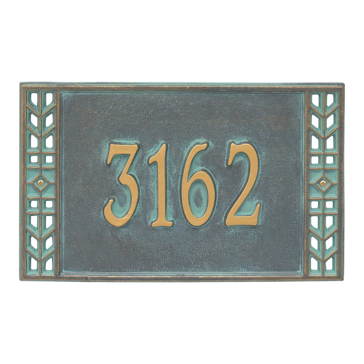 Whitehall Products Personalized Boston Standard Wall Plaque One Line Oil Rubbed Bronze