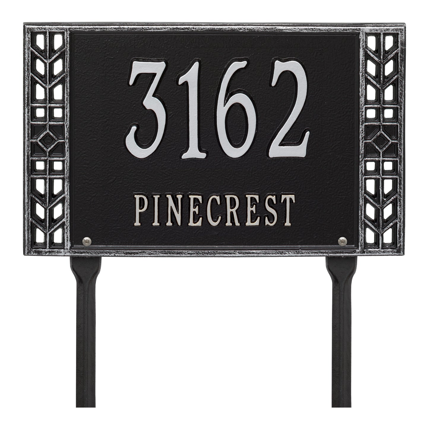 Whitehall Products Personalized Boston Standard Lawn Plaque Two Line Bronze/verdigris