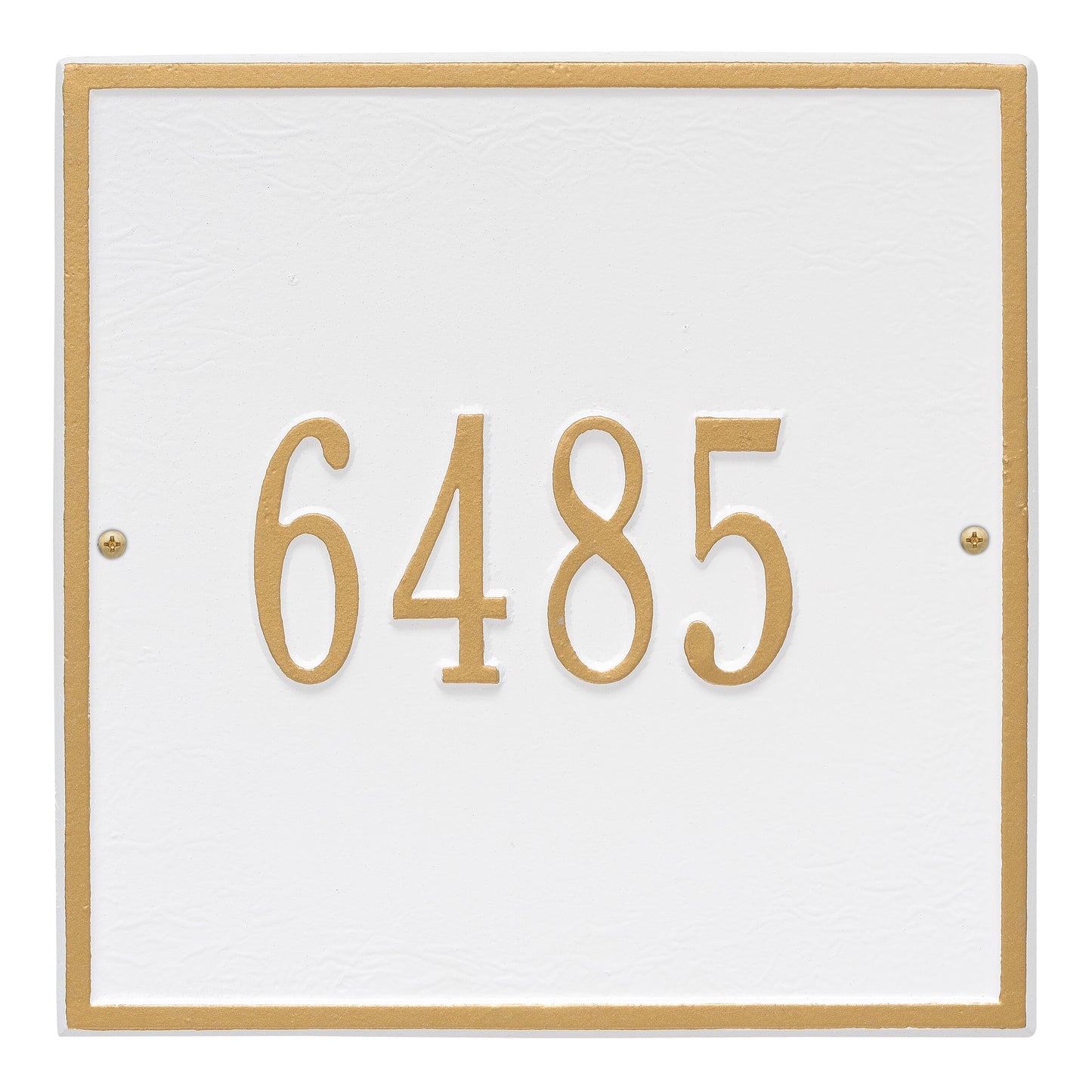Whitehall Products Personalized Square Standard Wall Plaque One Line 