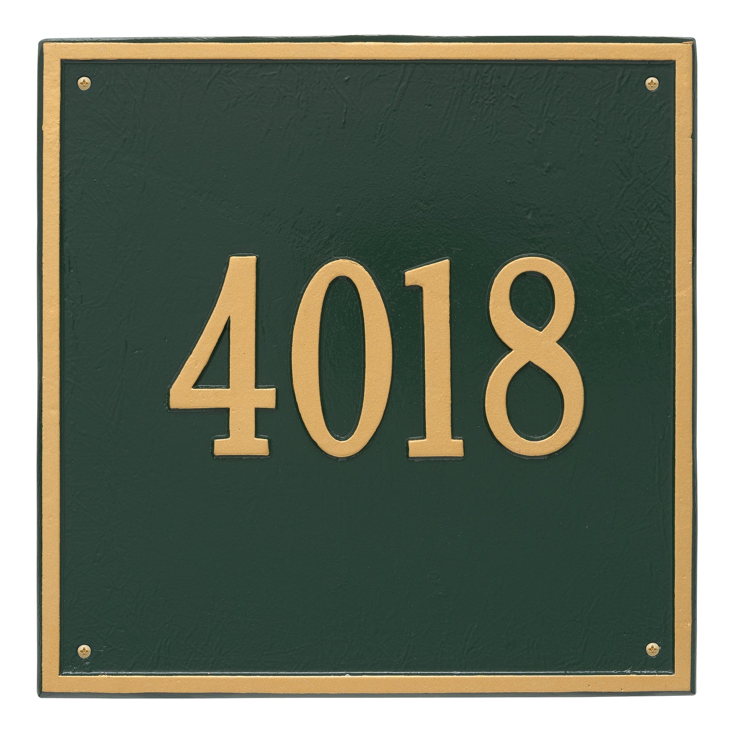 Whitehall Products Personalized Square Estate Wall Plaque One Line Oil Rubbed Bronze