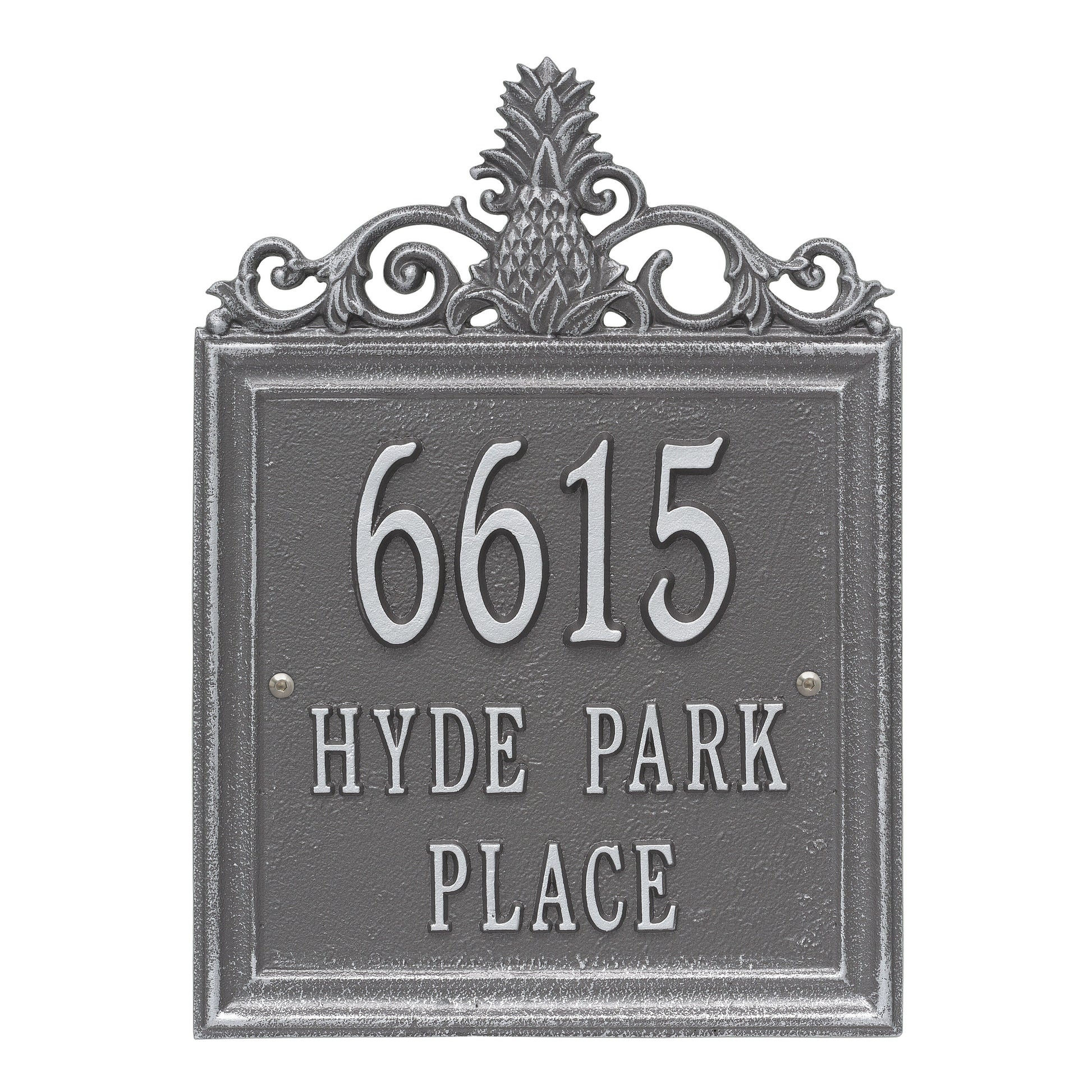 Whitehall Products Personalized Lanai Standard Wall Plaque Three Line 