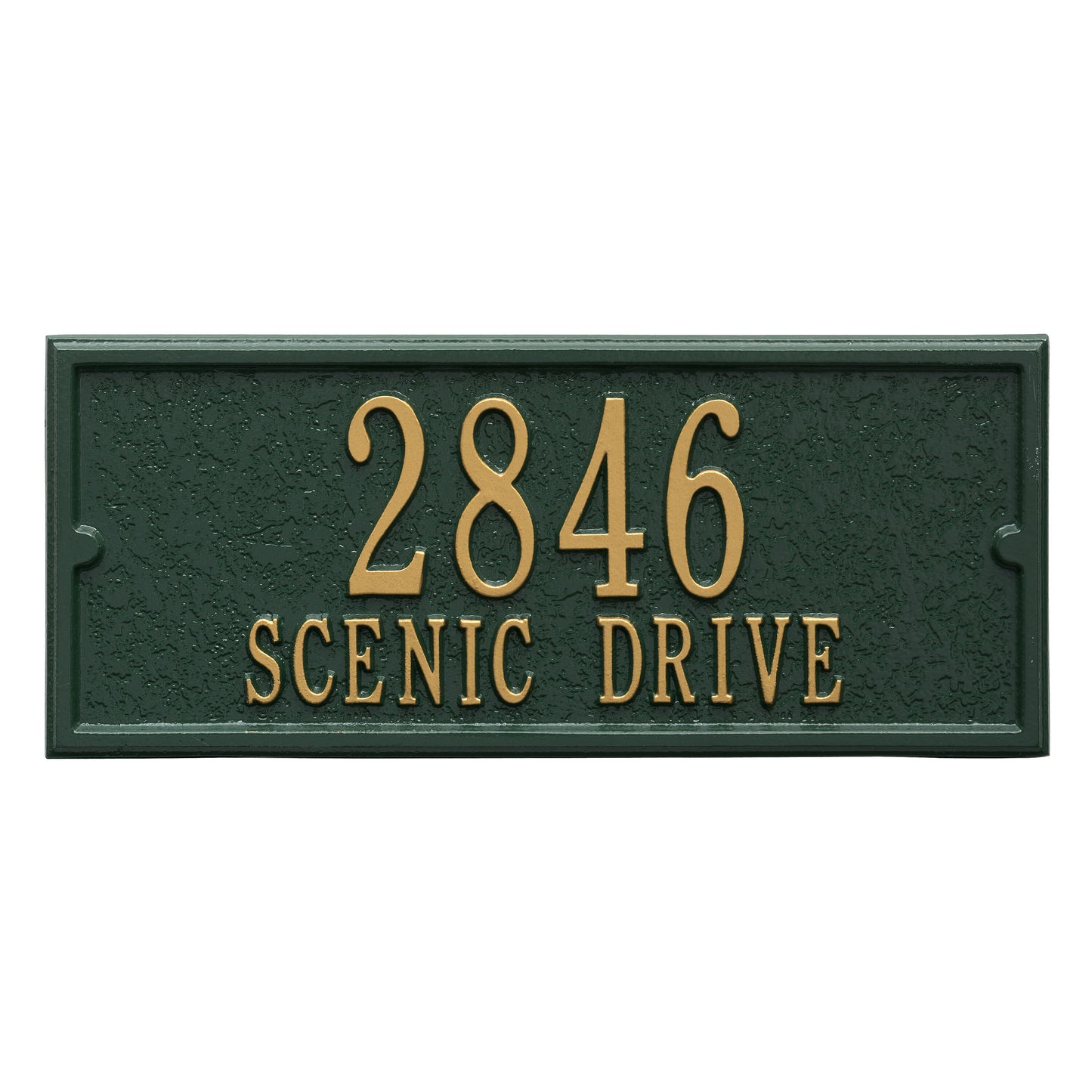 Whitehall Products Personalized Mailbox Side Address Plaque 
