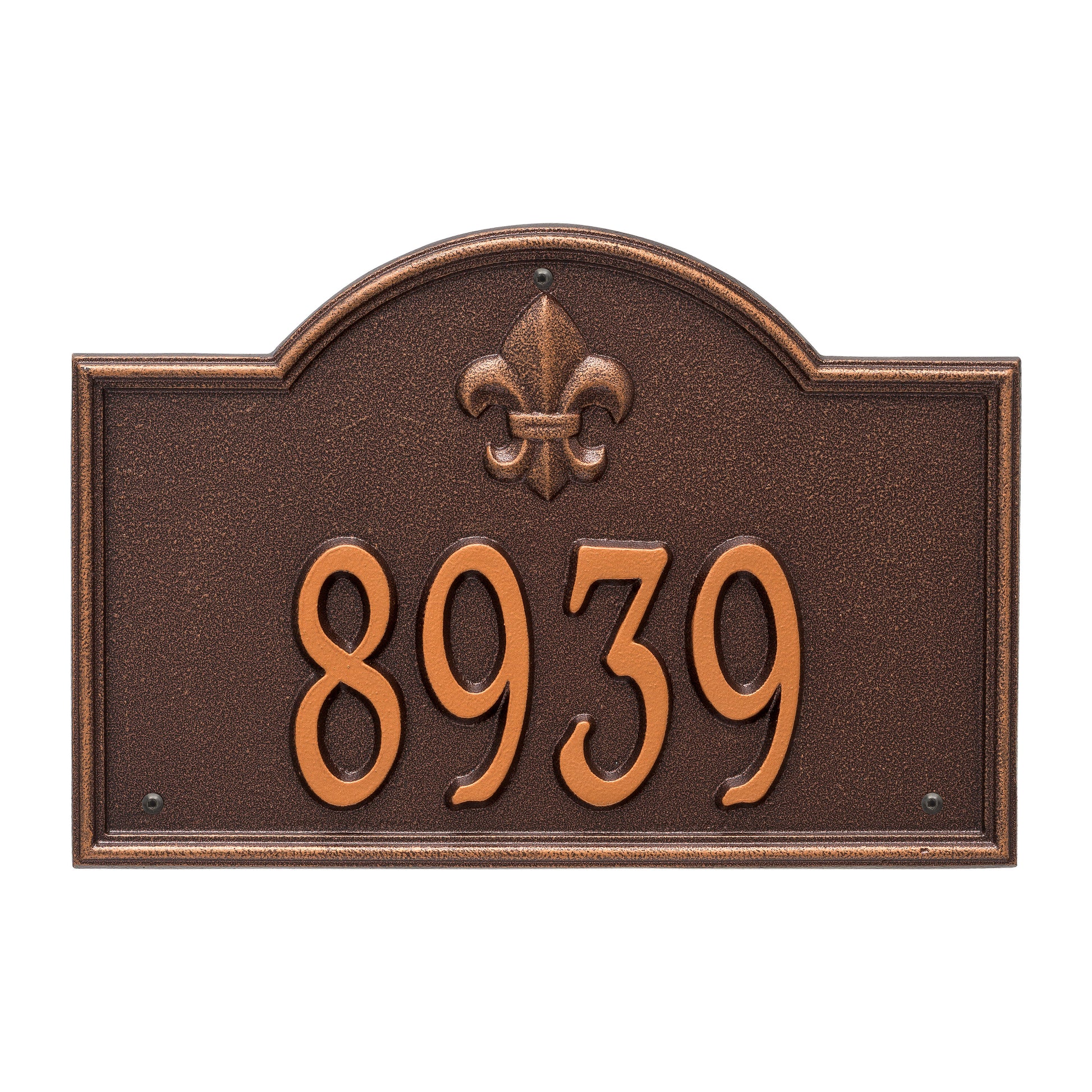 Whitehall Products Bayou Vista Standard Wall Plaque One Line Oil Rubbed Bronze