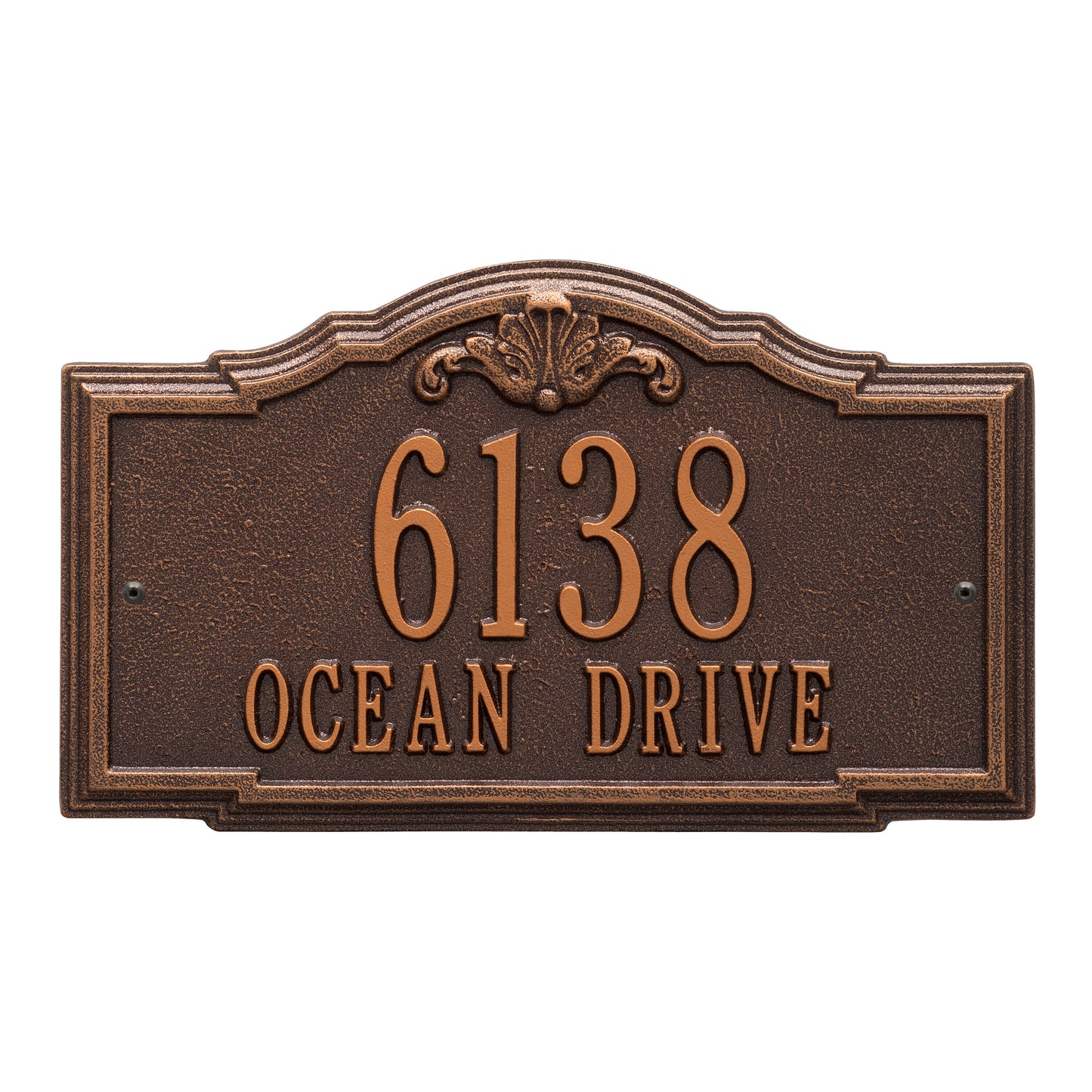 Whitehall Products Personalized Gatewood Standard Wall Plaque Two Line Bronze/verdigris