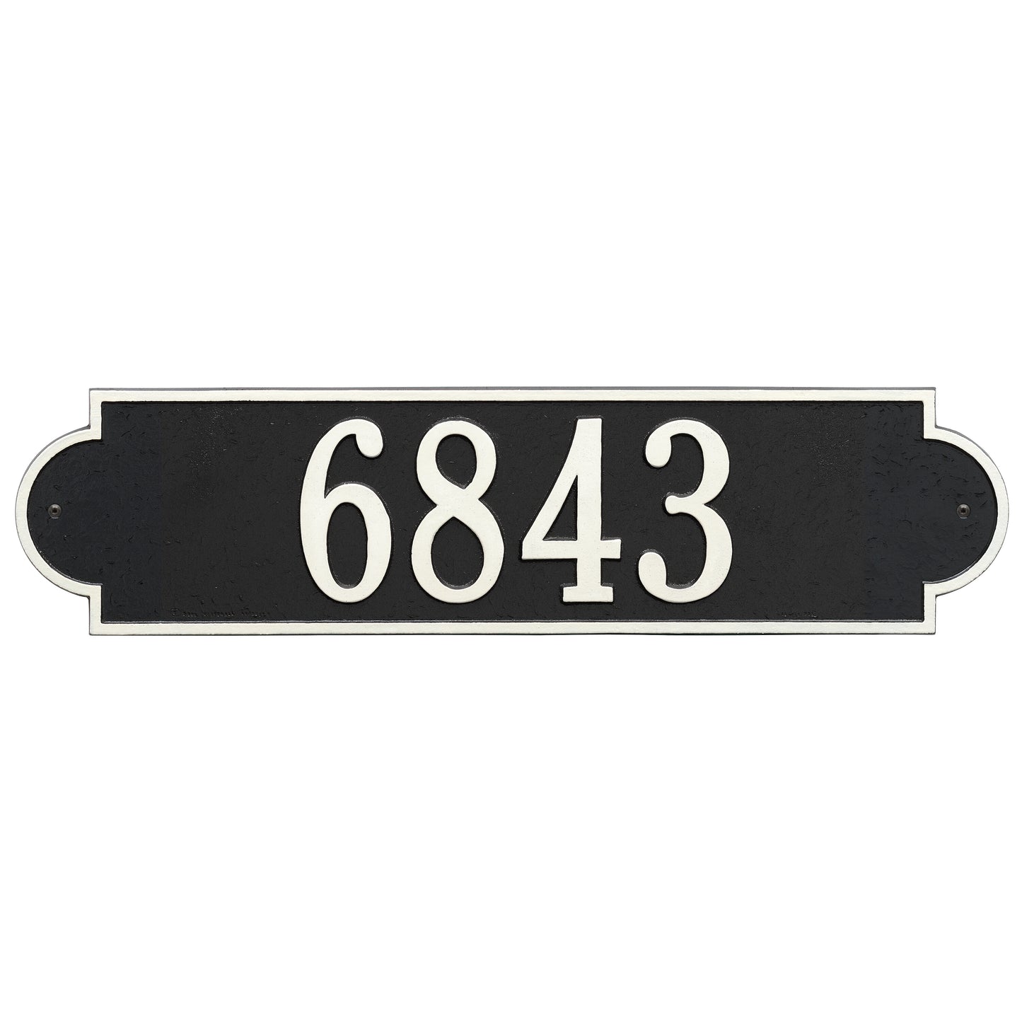 Whitehall Products Personalized Richmond Estate Wall Plaque One Line Oil Rubbed Bronze