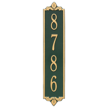 Whitehall Products Personalized Lyon Vertical Wall Plaque One Line Oil Rubbed Bronze