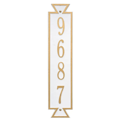 Whitehall Products Personalized Exeter Vertical Wall Plaque One Line 