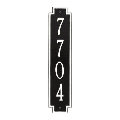 Whitehall Products Personalized Windsor Vertical Wall Plaque One Line Oil Rubbed Bronze