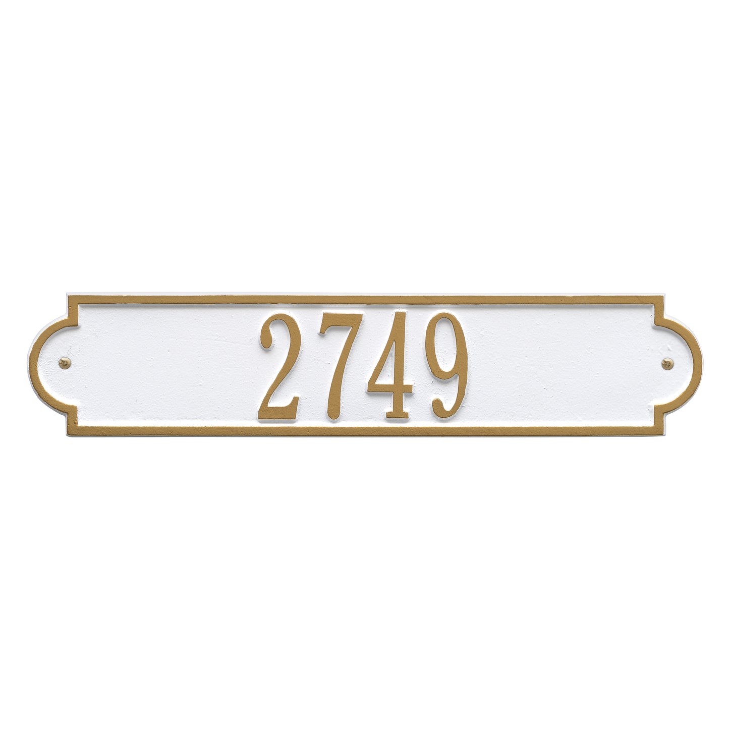 Whitehall Products Personalized Richmond Horizontal Standard Wall Plaque One Line 