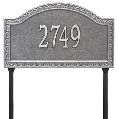 Whitehall Products Personalized Penhurst Grande Lawn Plaque Two Line 